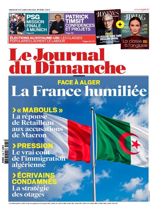 Cover image for Le Journal du dimanche